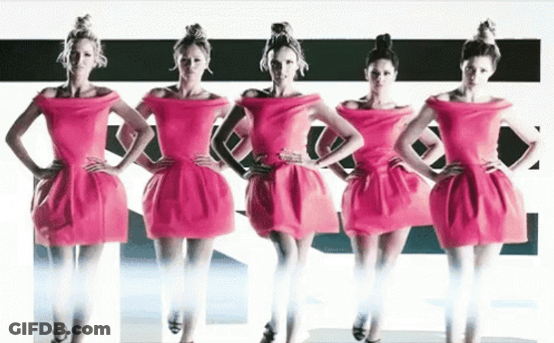 We Wear Pink On Wednesdays Women Same Dress GIF