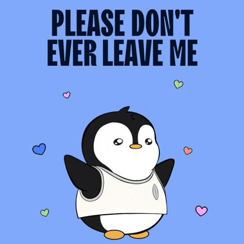 We Will Miss You Penguin GIF