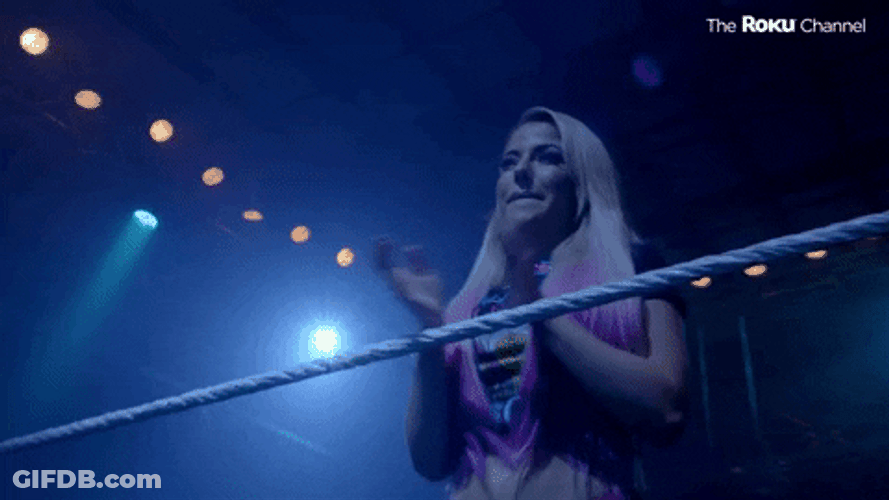 We Wrestler Alexa Bliss Clap GIF