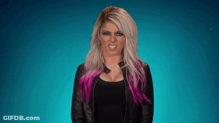 We Wrestler Alexa Bliss Eeew GIF