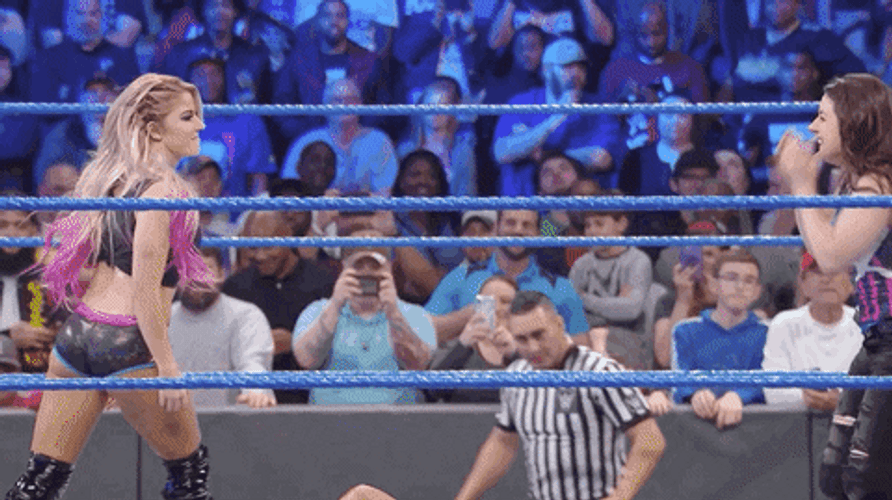 We Wrestler Alexa Bliss Hug GIF
