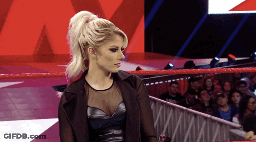 We Wrestler Alexa Bliss Over It GIF