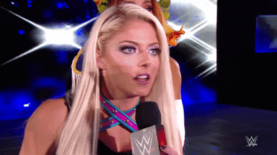 We Wrestler Alexa Bliss Rawr GIF