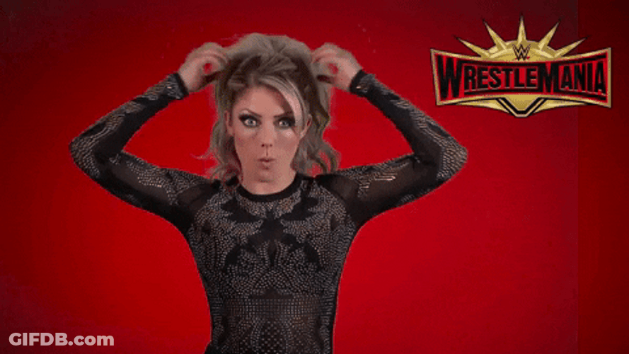 We Wrestler Alexa Bliss Why GIF