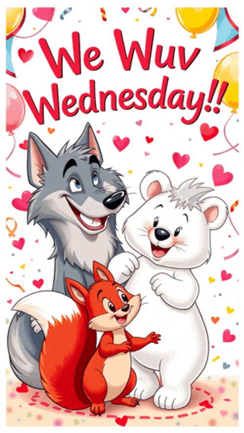 We Wuv Wednesday We Love Wednesday Meme GIF