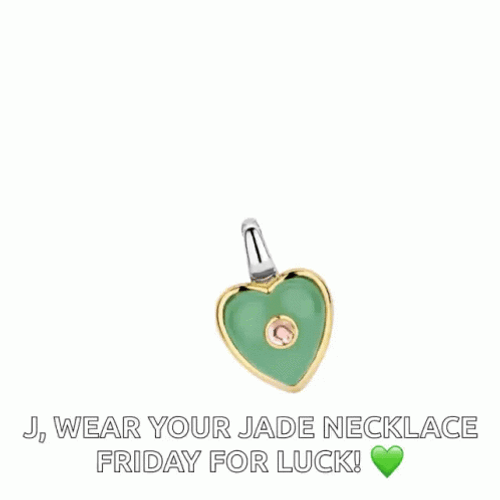 Wear Jade Necklace Jewelry GIF