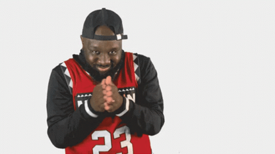 Wearing His Jersey Lamar Courmon Birdman Hand Rub GIF