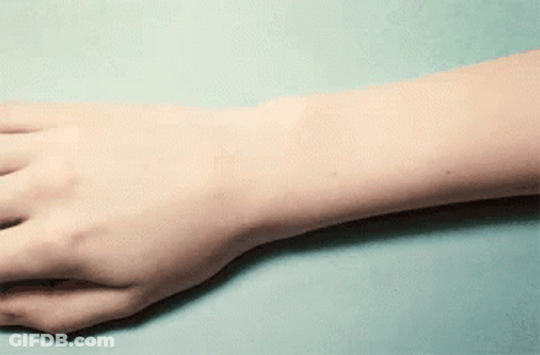Wearing Rotary Watch GIF