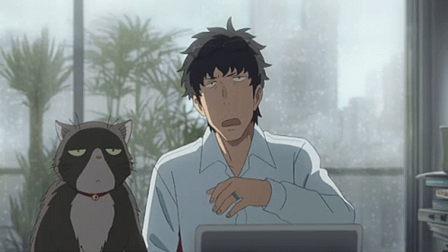 Weathering With You Keisuke Waving Off GIF