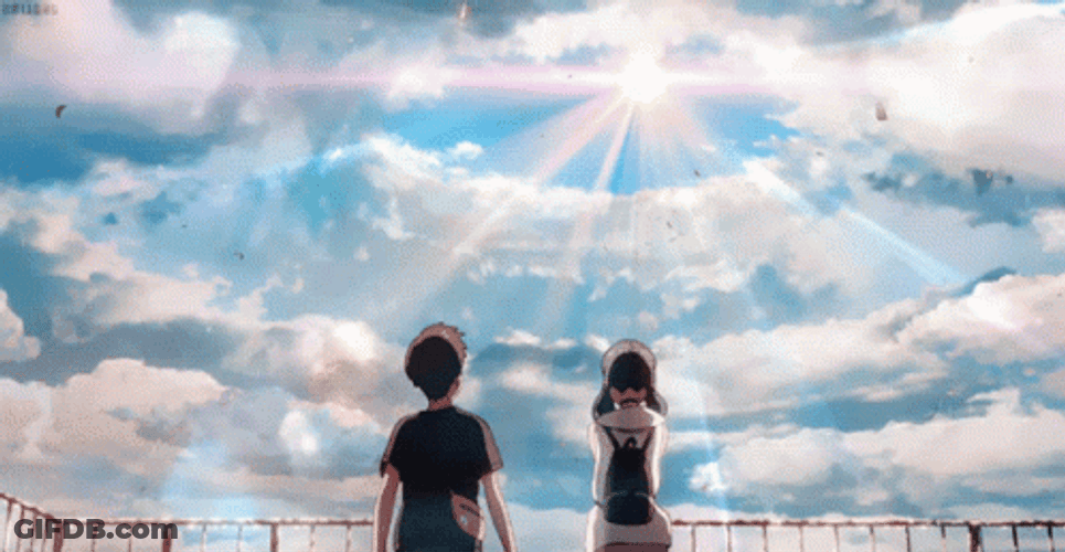 Weathering With You Sunlight Reveal GIF