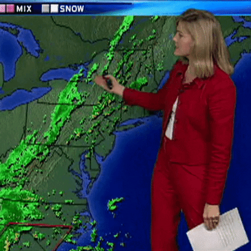 Weatherman Kelly Cass Vintage Clip GIF