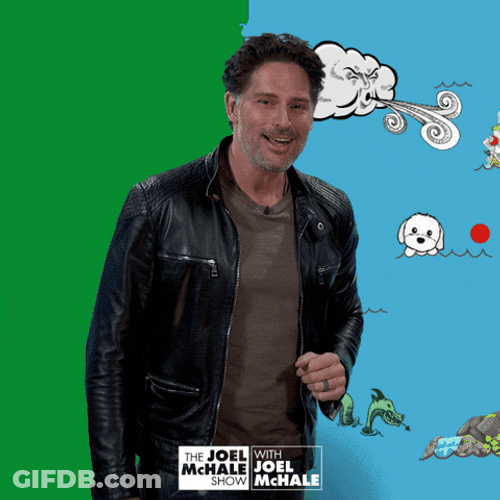 Weatherman Spoof Actor Joe Manganiello GIF