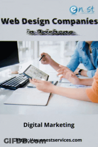 Web Design Company Brisbane Poster GIF