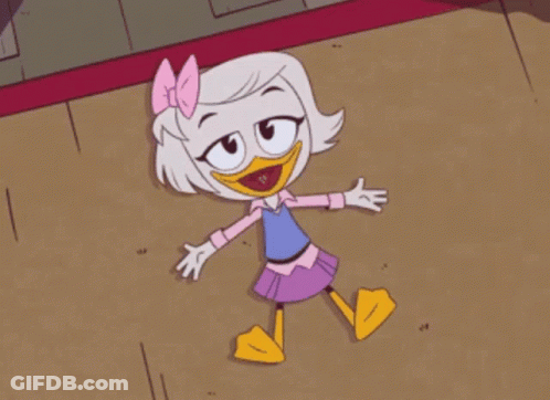 Webby Vanderquack Ducktales GIF