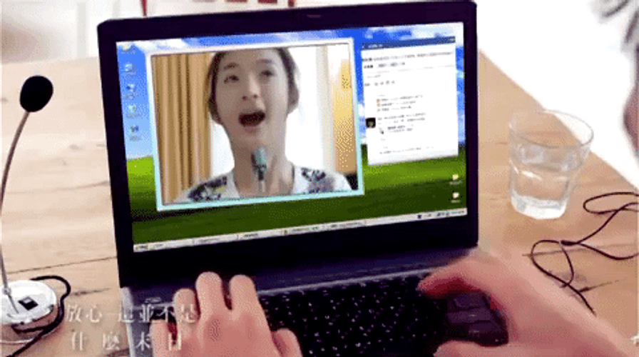 Webcam Music Video GIF