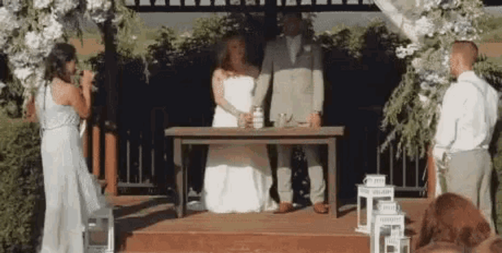 Wedding Best Man Faint GIF