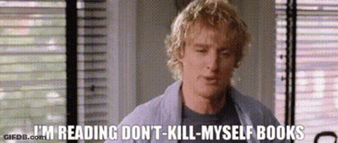 Wedding Crashers Owen Don't Kill Myself GIF