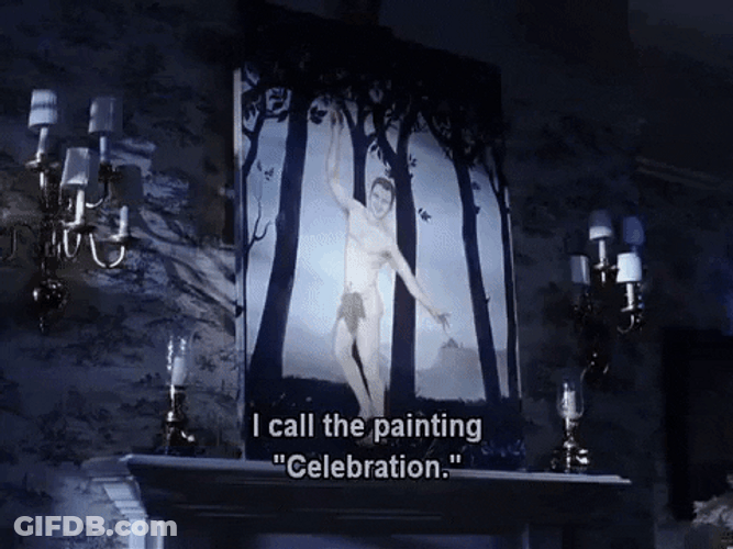 Wedding Crashers Painting GIF