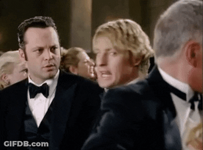 Wedding Crashers Rule 76 GIF