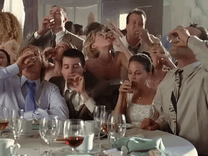 Wedding Crashers Shot Drink GIF