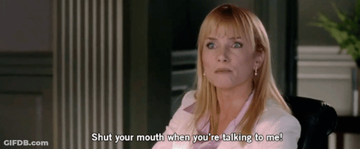 Wedding Crashers Shut Your Mouth GIF