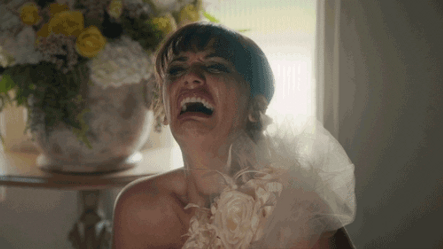 Wedding Cry Angie Tribeca GIF
