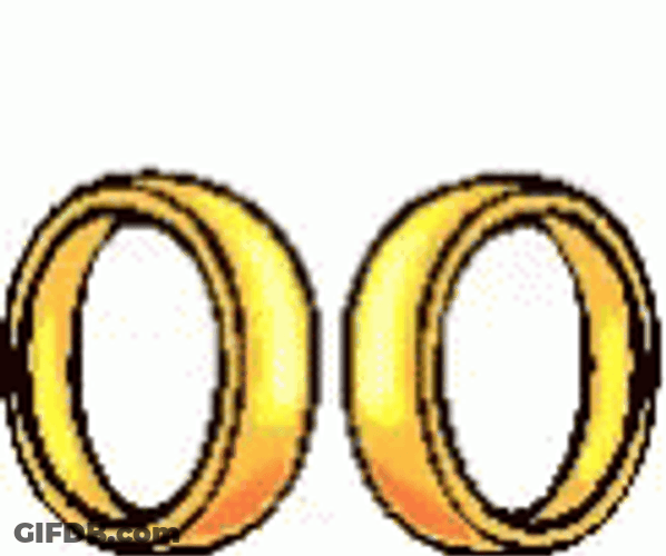 Wedding Rings Heart GIF