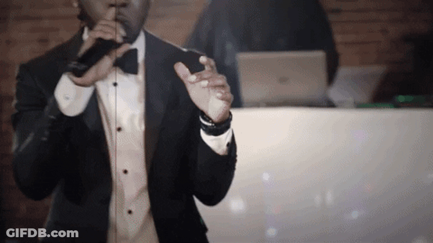 Wedding Singer Hand Gestures GIF