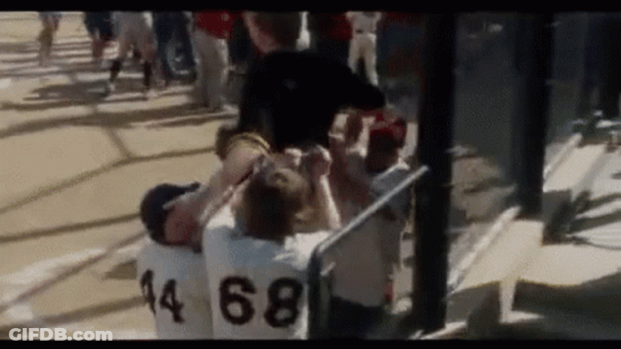 Wedgie Football Players GIF