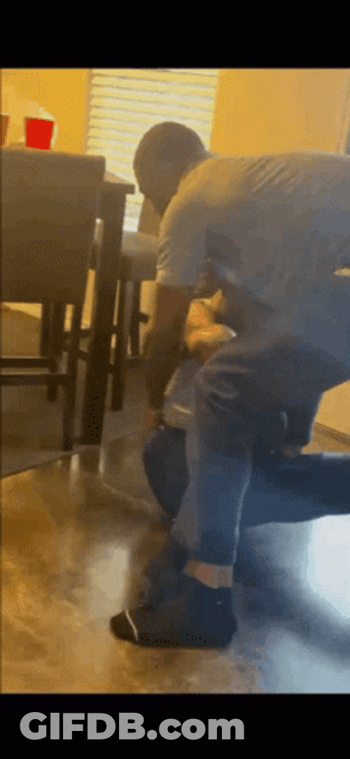 Wedgie Men Fighting GIF