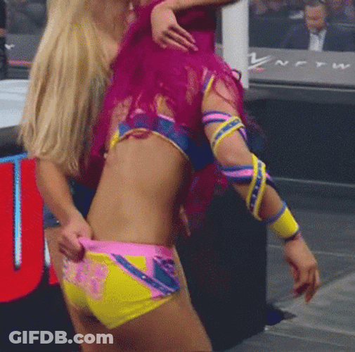 Wedgie Wresting Ring GIF