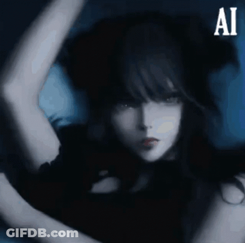 Wednesday Addams AI Dancing GIF