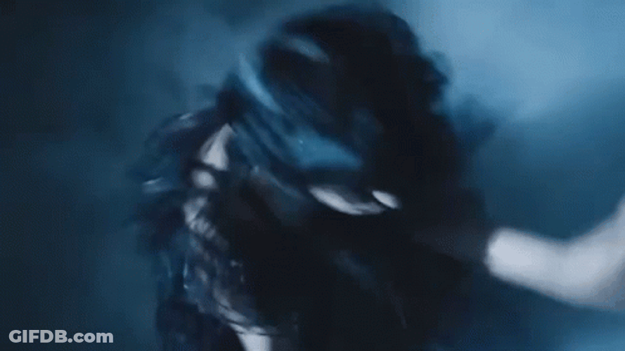 Wednesday Addams Head Tilt Dancing GIF