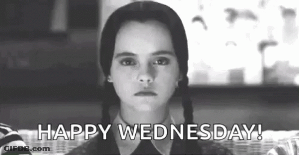 Wednesday Addams Heavy Sigh GIF