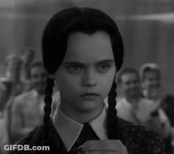 Wednesday Addams GIF