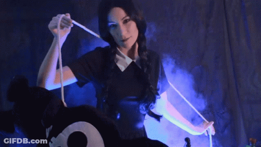 Wednesday Addams Portray GIF