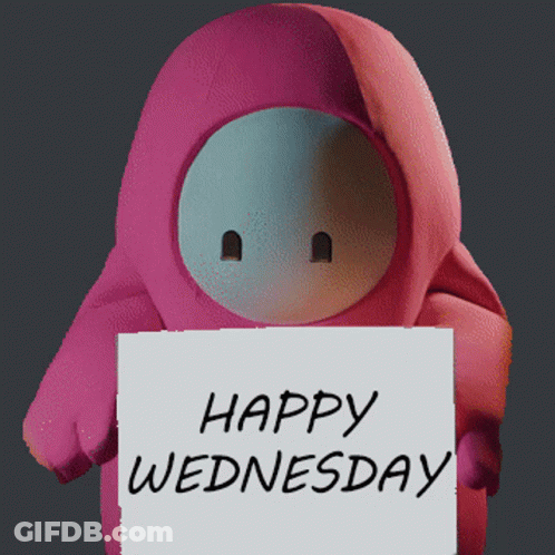 Wednesday In Black With Polka Dots GIF