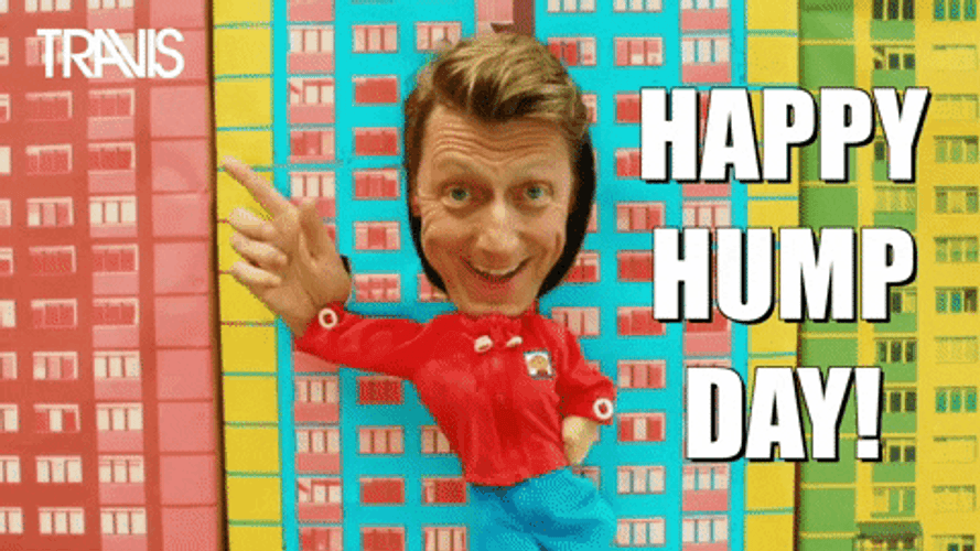 Wednesday Morning Funny Happy Hump Day GIF