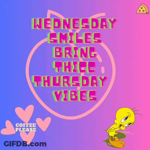 Wednesday Smiles Bring Thick Thursday Vibes And Coffee Please GIF