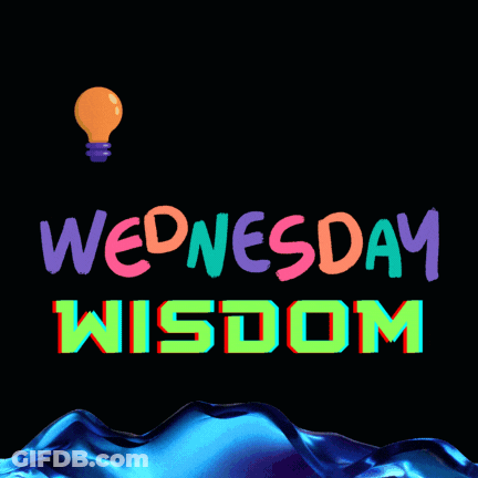 Wednesday Wisdom GIF