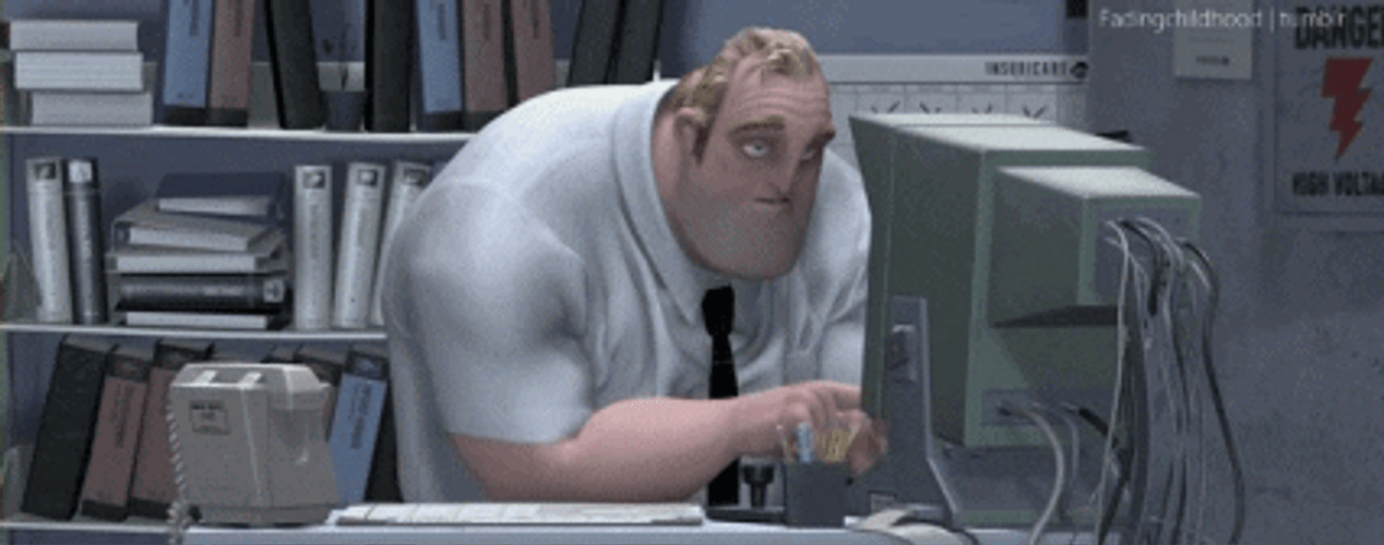 Wednesday Work Meme Mr Incredible Bob Parr GIF