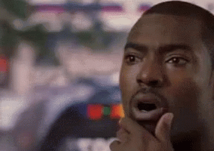 Wee-Bey Brice Shocked Black Guy Meme GIF