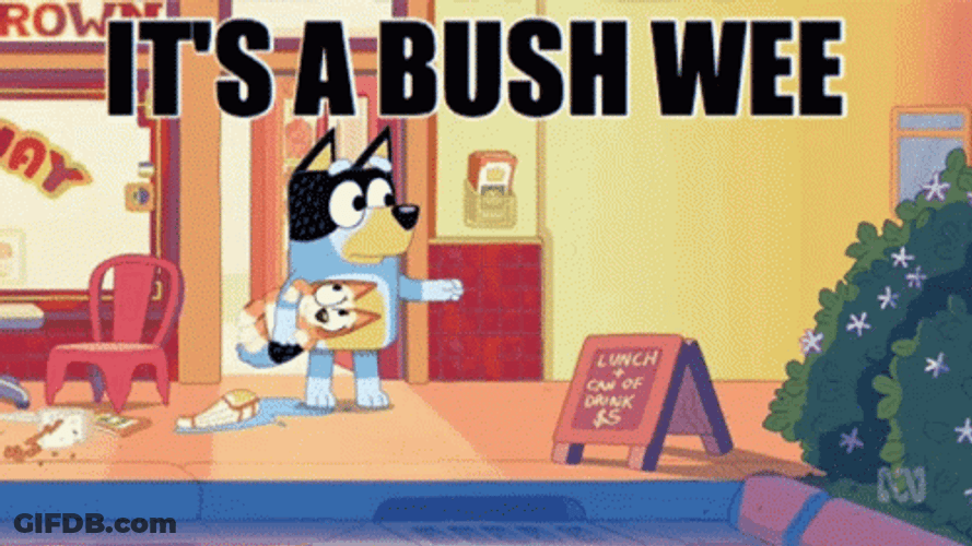 Weeee Bluey Bandit Heeler GIF