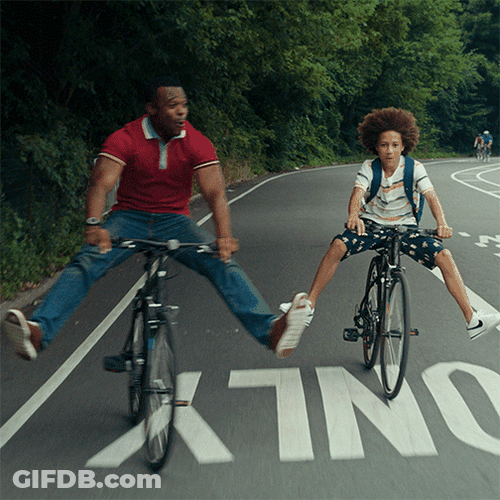 Weeee Jamie Overstreet Bicycling GIF