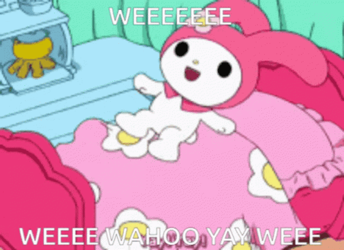 Weeee My Melody GIF