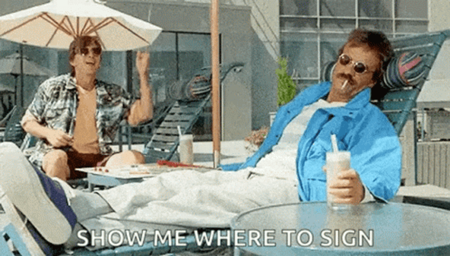 Weekend At Bernies Sign Where GIF