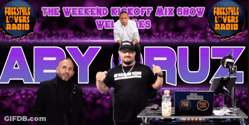 Weekend Kickoff Mix Show By Aby Cruz GIF