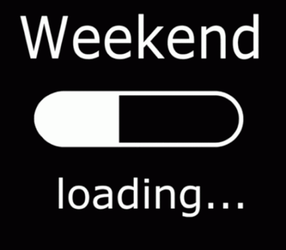 Weekend Loading Bar GIF
