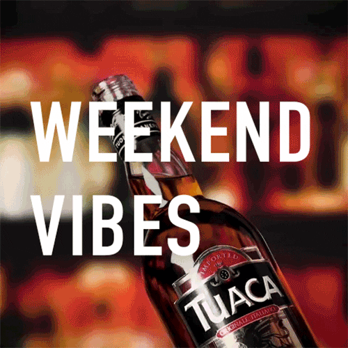 Weekend Vibes Opening A Bottle GIF