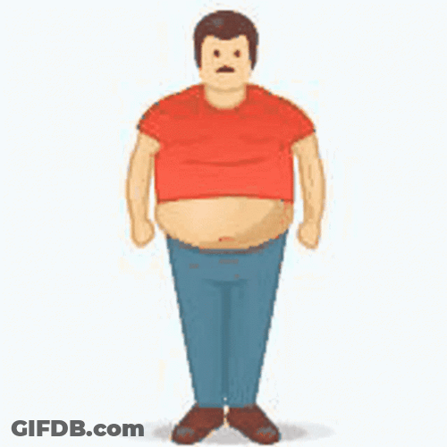 Weight Hunk Fit GIF